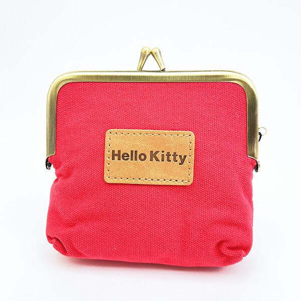 サンリオ ハローキティ がま口 畳刺繍ミニポーチ Sanrio 商品画像4：キャラグッズPERFECT WORLD TOKYO