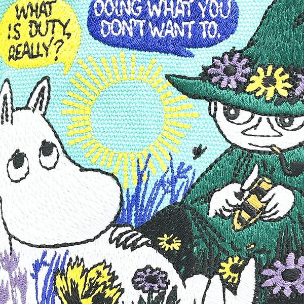 ムーミン 畳刺繍ミニポーチ がま口 MOOMIN 商品画像2：キャラグッズPERFECT WORLD TOKYO