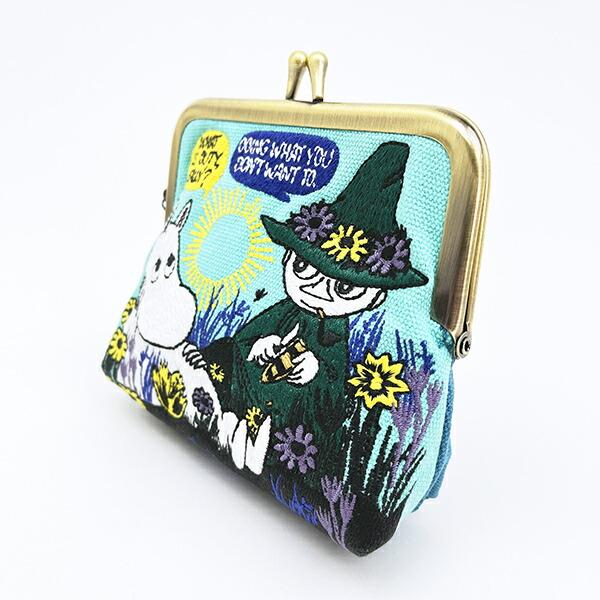 ムーミン 畳刺繍ミニポーチ がま口 MOOMIN 商品画像3：キャラグッズPERFECT WORLD TOKYO