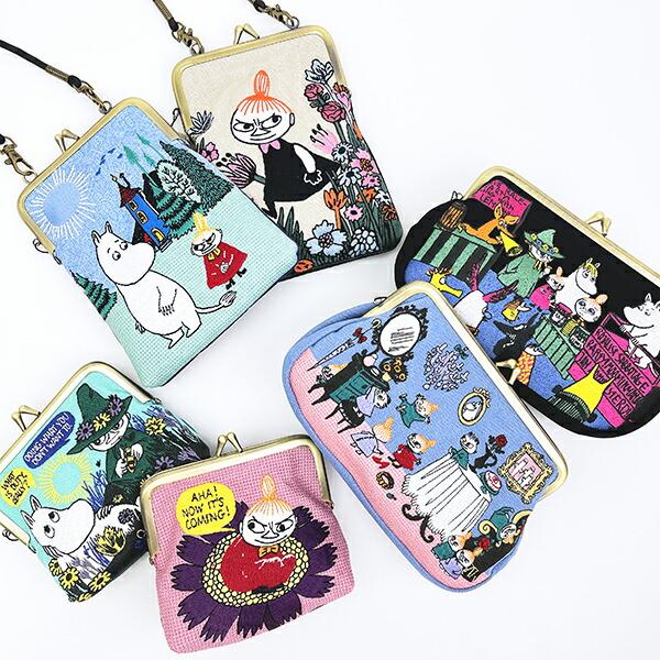 ムーミン 畳刺繍ミニポーチ がま口 MOOMIN 商品画像7：キャラグッズPERFECT WORLD TOKYO