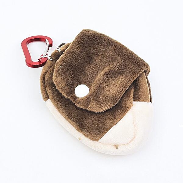 サンリオ ハローキティ × クレヨンしんちゃん カラビナ付きふわミニポーチ sanrio 商品画像3：キャラグッズPERFECT WORLD TOKYO