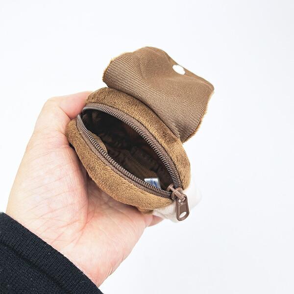 サンリオ ハローキティ × クレヨンしんちゃん カラビナ付きふわミニポーチ sanrio 商品画像4：キャラグッズPERFECT WORLD TOKYO