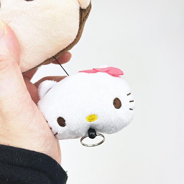 サンリオ ハローキティ × クレヨンしんちゃん リール付きマスコット キーホルダー sanrio 商品画像4：キャラグッズPERFECT WORLD TOKYO