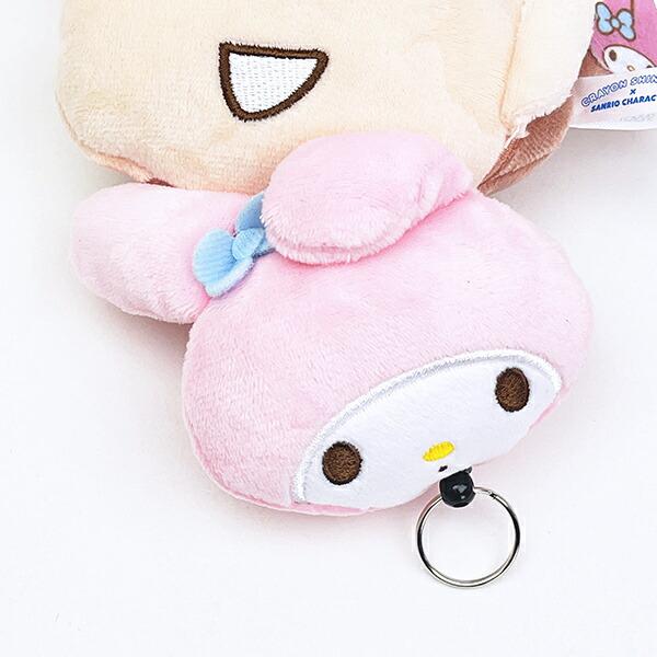 サンリオ マイメロディ × クレヨンしんちゃん ネネちゃん リール付きマスコット キーホルダー sanrio 商品画像3：キャラグッズPERFECT WORLD TOKYO