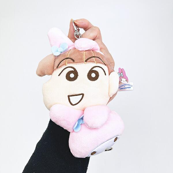 サンリオ マイメロディ × クレヨンしんちゃん ネネちゃん リール付きマスコット キーホルダー sanrio 商品画像6：キャラグッズPERFECT WORLD TOKYO