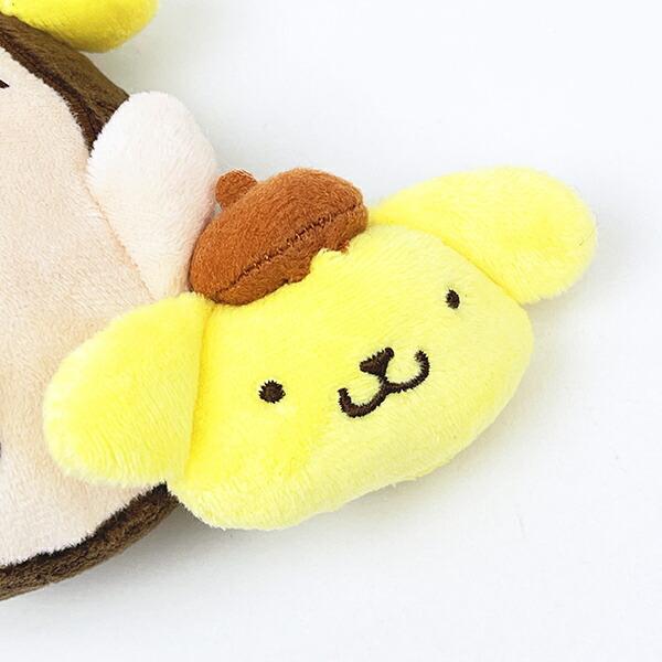 サンリオ ポムポムプリン × クレヨンしんちゃん ボーちゃん リール付きマスコット キーホルダー sanrio 商品画像3：キャラグッズPERFECT WORLD TOKYO