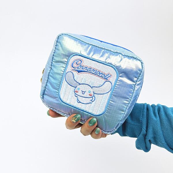 サンリオ シナモロール スクエアポーチ シナモン Sanrio 商品画像7：キャラグッズPERFECT WORLD TOKYO
