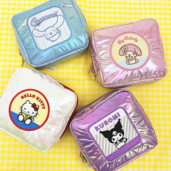 サンリオ シナモロール スクエアポーチ シナモン Sanrio 商品画像8：キャラグッズPERFECT WORLD TOKYO