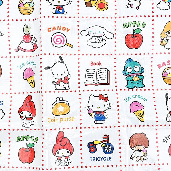 サンリオキャラクターズ ポリエチレンエコバッグ Sanrio 商品画像2：キャラグッズPERFECT WORLD TOKYO