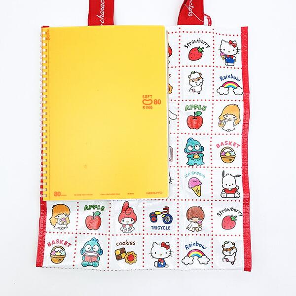 サンリオキャラクターズ ポリエチレンエコバッグ Sanrio 商品画像3：キャラグッズPERFECT WORLD TOKYO