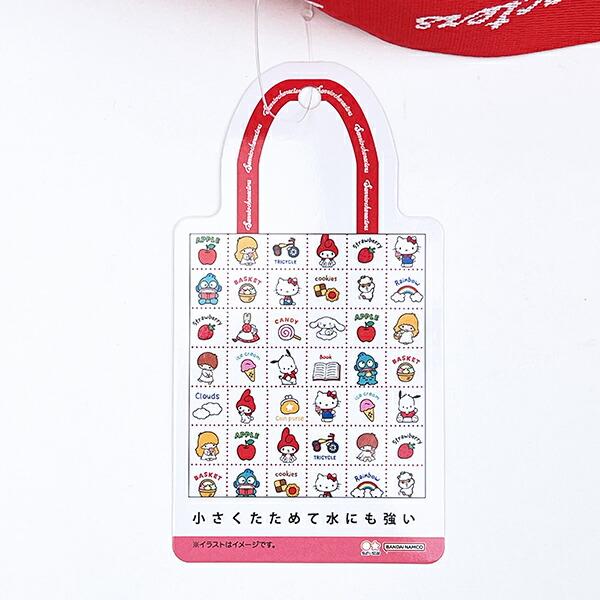 サンリオキャラクターズ ポリエチレンエコバッグ Sanrio 商品画像4：キャラグッズPERFECT WORLD TOKYO