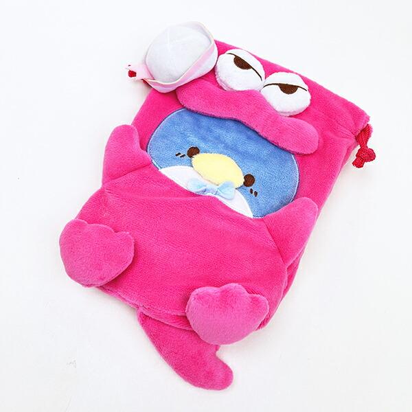 サンリオ タキシードサム × クレヨンしんちゃん ワニ山さん ぬいぐるみ巾着 sanrio 商品画像3：キャラグッズPERFECT WORLD TOKYO