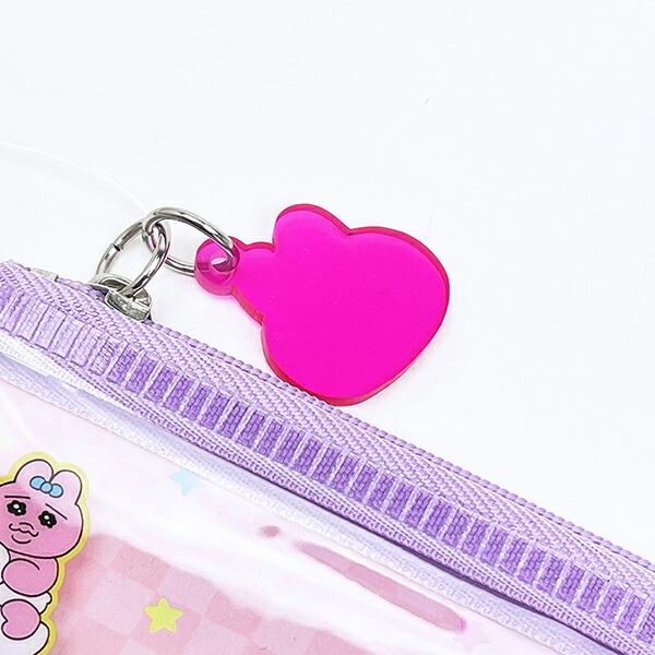 おぱんちゅうさぎ ミニポーチ (ピンク) 商品画像3：キャラグッズPERFECT WORLD TOKYO