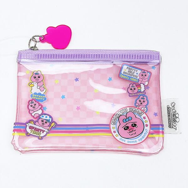 おぱんちゅうさぎ ミニポーチ (ピンク)