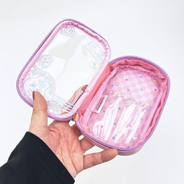 おぱんちゅうさぎ キャリーポーチ (ピンク) 商品画像4：キャラグッズPERFECT WORLD TOKYO