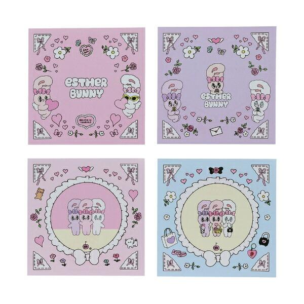 エスターバニー (Esther Bunny)  窓付きスクエアメモ クリーム 文具 日本製 商品画像3：キャラグッズPERFECT WORLD TOKYO