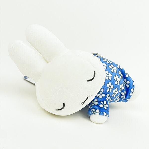 ミッフィー miffy ブルーナ フラワードレス すやすやフレンド マスコットキーホルダー 商品画像2：キャラグッズPERFECT WORLD TOKYO