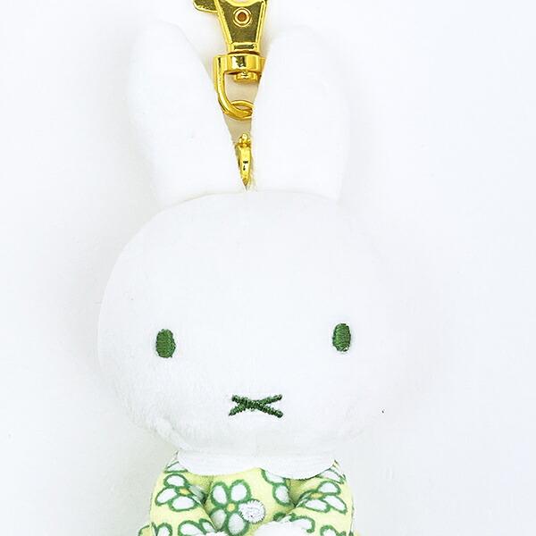 ミッフィー miffy キーチャームマスコット グリーン ピスタチオ＆ラベンダーシリーズ ぬいぐるみ 商品画像2：キャラグッズPERFECT WORLD TOKYO