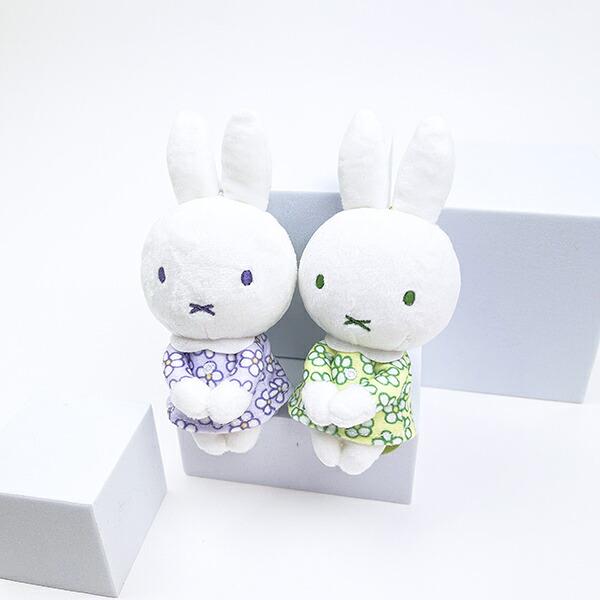 ミッフィー miffy キーチャームマスコット パープル ピスタチオ＆ラベンダーシリーズ ぬいぐるみ 商品画像5：キャラグッズPERFECT WORLD TOKYO