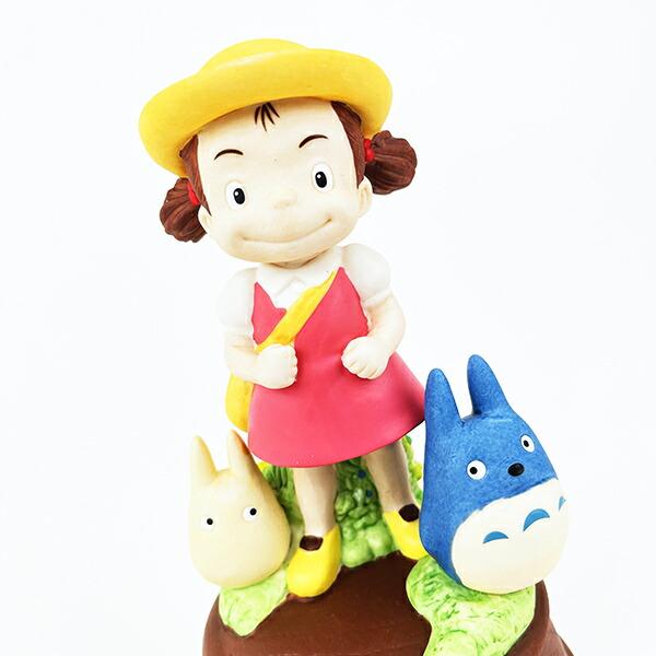 ジブリ となりのトトロ メイちゃんとおさんぽ 磁器オルゴール 商品画像2：キャラグッズPERFECT WORLD TOKYO
