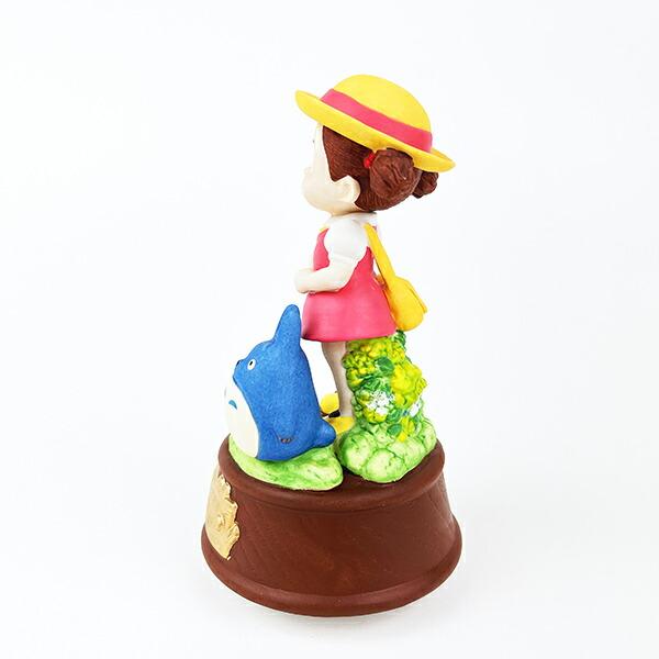 ジブリ となりのトトロ メイちゃんとおさんぽ 磁器オルゴール 商品画像3：キャラグッズPERFECT WORLD TOKYO