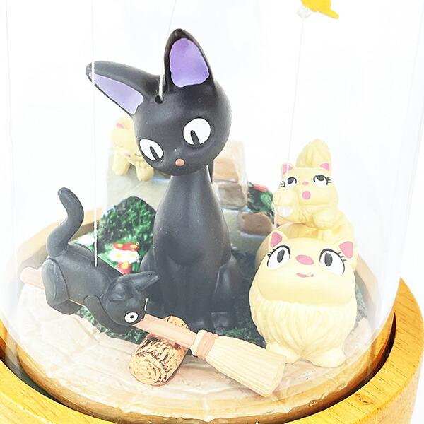 ジブリ 魔女の宅急便(ジジ) あやつりオルゴール 商品画像2：キャラグッズPERFECT WORLD TOKYO