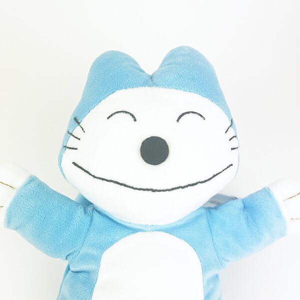 11ぴきのねこ トラネコ ハンドパペット ブルー ぬいぐるみ 商品画像2：キャラグッズPERFECT WORLD TOKYO