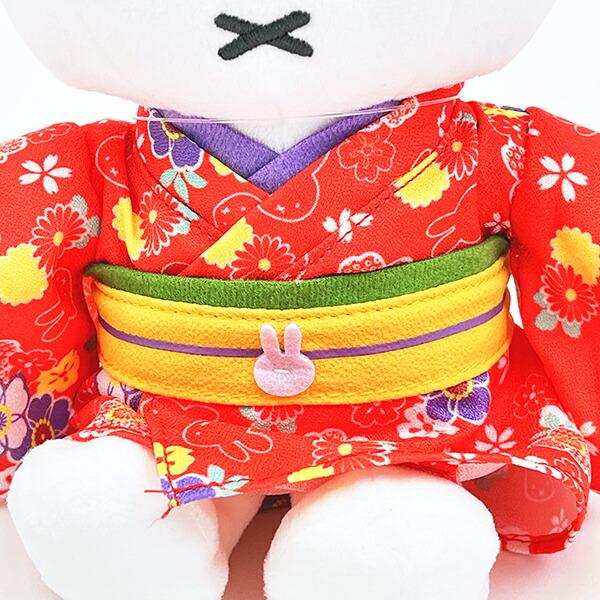 ミッフィー miffy ジャパネスクミッフィー 着物 ぬいぐるみ 商品画像3：キャラグッズPERFECT WORLD TOKYO