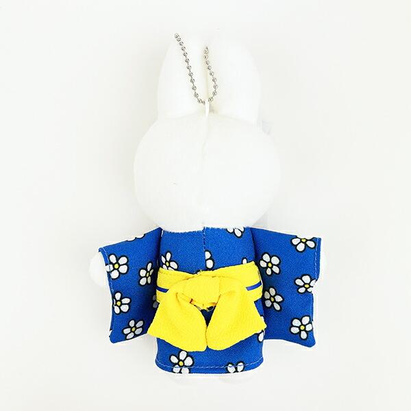 ミッフィー miffy ジャパネスクミッフィー 着物マスコットキーチェーン バースデー花柄 商品画像4：キャラグッズPERFECT WORLD TOKYO