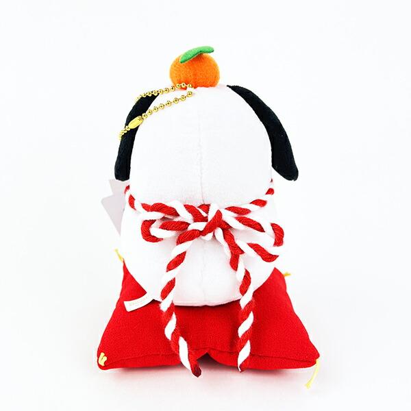 スヌーピー かがみもち キーチェーンマスコット ぬいぐるみ SNOOPY 商品画像3：キャラグッズPERFECT WORLD TOKYO
