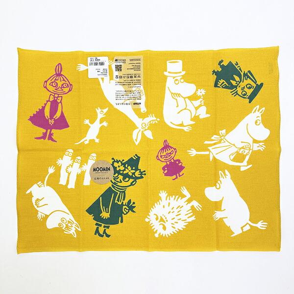 ムーミン ムーミンフレンズ 注染のハンカチ MOOMIN