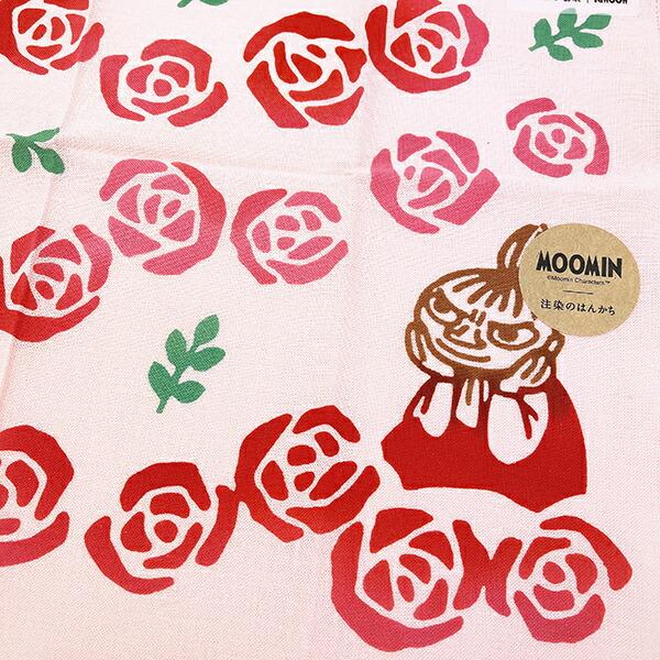 ムーミン リトルミイローズ 注染のハンカチ MOOMIN 商品画像2：キャラグッズPERFECT WORLD TOKYO