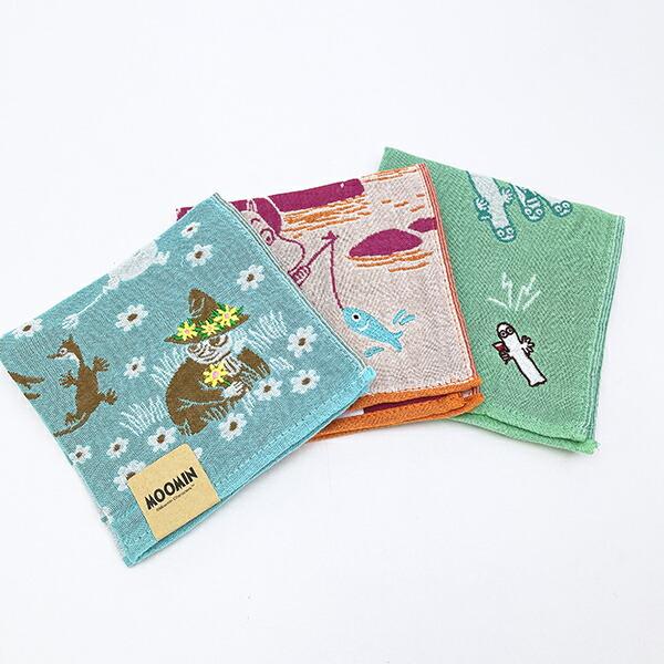 ムーミン かけっこ 三重ガーゼハンカチ MOOMIN 商品画像3：キャラグッズPERFECT WORLD TOKYO