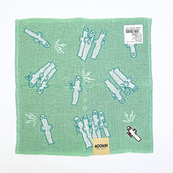 ムーミン ニョロニョロ 三重ガーゼハンカチ MOOMIN