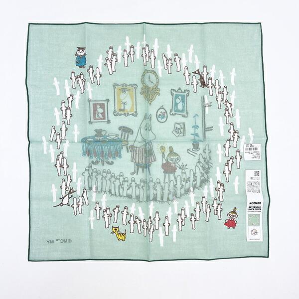 ムーミン ニョロニョロ＆リトルミイ リバーシブルランチクロス MOOMIN