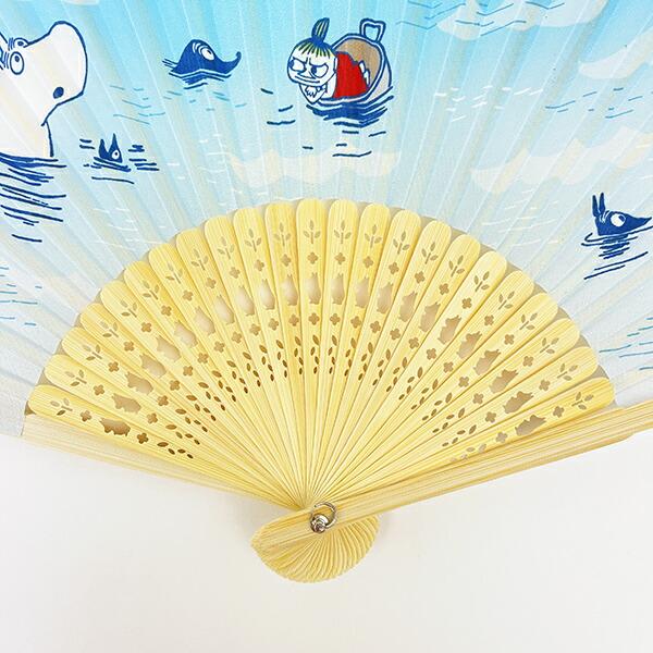 ムーミン 海水浴 扇子 せんす MOOMIN 商品画像3：キャラグッズPERFECT WORLD TOKYO