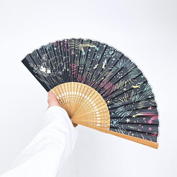 ムーミン 扇子 (打ち上げ花火) MOOMIN 商品画像4：キャラグッズPERFECT WORLD TOKYO