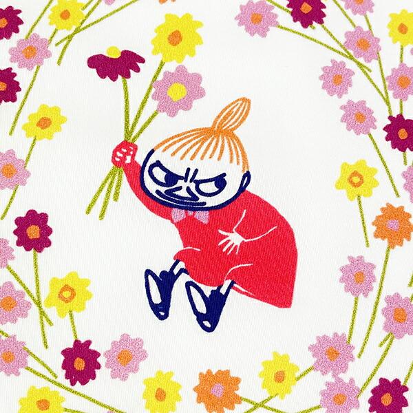ムーミン リトルミイ ミニハンカチ(リースグリーン) タオル 日本製 MOOMIN 商品画像2：キャラグッズPERFECT WORLD TOKYO