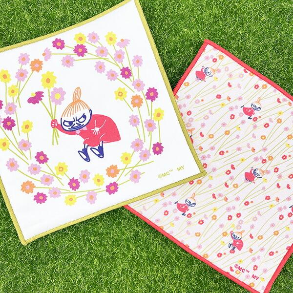 ムーミン リトルミイ ミニハンカチ(リースグリーン) タオル 日本製 MOOMIN 商品画像5：キャラグッズPERFECT WORLD TOKYO