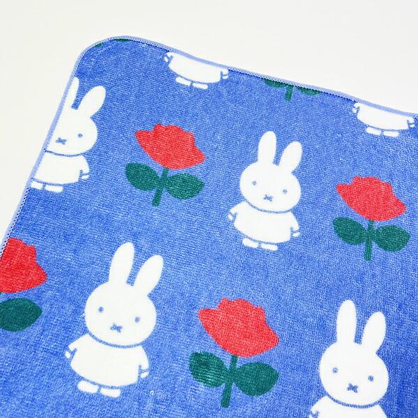 ミッフィー miffy ミニタオル MIFFY and ROSE ハンカチ 日本製 西川 商品画像2：キャラグッズPERFECT WORLD TOKYO