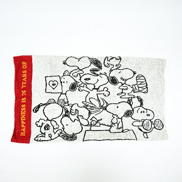 スヌーピー のびのびピローケース 75thツリー レッド 枕カバー 寝具 パイル地 75th SNOOPY 商品画像3：キャラグッズPERFECT WORLD TOKYO