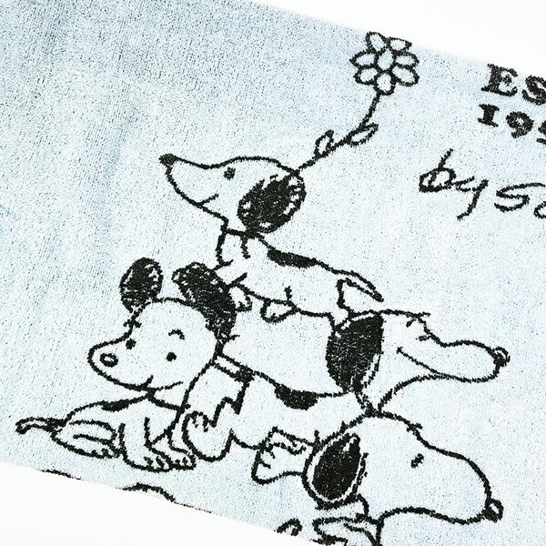 スヌーピー のびのびピローケース 75thツリー ブルー 枕カバー 寝具 パイル地 75th SNOOPY 商品画像2：キャラグッズPERFECT WORLD TOKYO