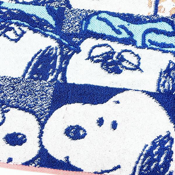 スヌーピー ミニタオル ブラザー 今治タオル ブルー SNOOPY 西川 商品画像2：キャラグッズPERFECT WORLD TOKYO