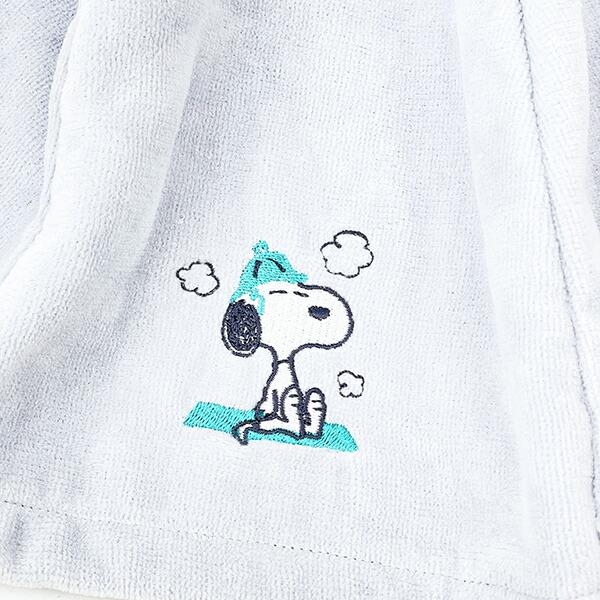 スヌーピー サウナハット 今治タオル SNOOPY グレー 西川 商品画像2：キャラグッズPERFECT WORLD TOKYO