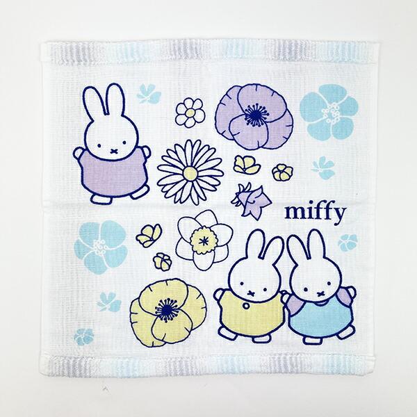 ミッフィー miffy ウォッシュタオル cheerful smile 日本製 西川