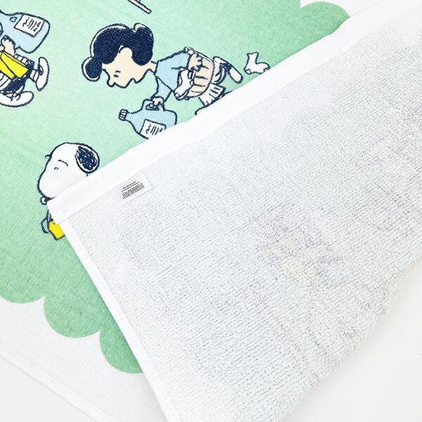 スヌーピー ふんわりガーゼタオル フェイスタオル 洗濯 西川 SNOOPY 商品画像3：キャラグッズPERFECT WORLD TOKYO