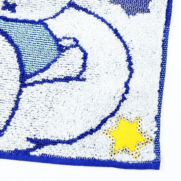 ミッフィー miffy スター ミニタオル ブルー ハンカチ 西川 商品画像2：キャラグッズPERFECT WORLD TOKYO