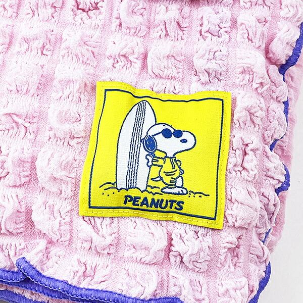 スヌーピー サマーケット(ピンク) 寝具 西川のタオルケット  SNOOPY 商品画像2：キャラグッズPERFECT WORLD TOKYO