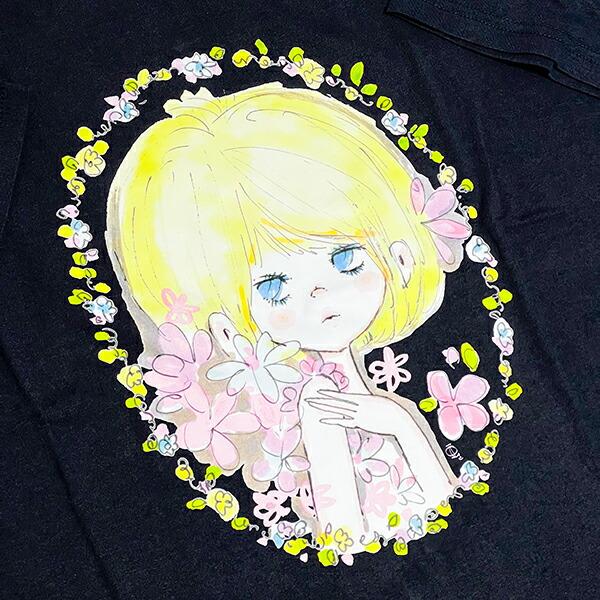 水森亜土 スーパーBIGTシャツ(M) ワンピース ネイビー アパレル 商品画像2：キャラグッズPERFECT WORLD TOKYO