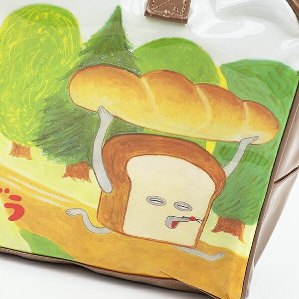 パンどろぼう ビニールボストンバッグ ブラウン ビニールバッグ キッズ 商品画像2：キャラグッズPERFECT WORLD TOKYO